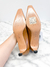Scarpin Salvatore Ferragamo Caramelo 38Br