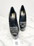 Scarpin Yves Saint Laurent Preto Verniz 35/36Br