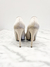 Peep Toe Salvatore Ferragamo Metalizado 35Br