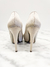 Peep Toe Salvatore Ferragamo Metalizado 35Br - comprar online