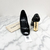 Scarpin Louis Vuitton Preto Verniz 38Br