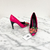Scarpin Louis Vuitton X Stephen Sprouse Flower Pink 34/35Br - Brechó Closet de Luxo