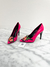Scarpin Louis Vuitton X Stephen Sprouse Flower Pink 34/35Br