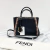 Bolsa Fendi Petit 2 Jours Preta e Rosa - Brechó Closet de Luxo