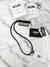Chaveiro Moschino Logo Long Key Chain Leather Preto - Brechó Closet de Luxo