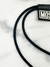Chaveiro Moschino Logo Long Key Chain Leather Preto na internet