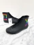 Sneaker Louis Vuitton Tattoo Taiga Rainbow Preto 39BR na internet