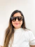 Óculos Céline Aviator Shadow Animal Print na internet
