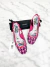 Slingback Dolce&Gabbana Patent Leather Tweed Rosa 37/38BR - Brechó Closet de Luxo