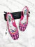 Slingback Dolce&Gabbana Patent Leather Tweed Rosa 37/38BR - loja online