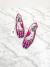 Slingback Dolce&Gabbana Patent Leather Tweed Rosa 37/38BR - comprar online