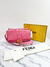 Bolsa Fendi Baguette FF Embossed Large Light Pink