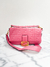 Bolsa Fendi Baguette FF Embossed Large Light Pink - comprar online