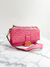 Bolsa Fendi Baguette FF Embossed Large Light Pink - loja online