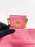 Bolsa Fendi Baguette FF Embossed Large Light Pink - loja online