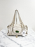 Bolsa Michael Kors Logo Leather Off White - Brechó Closet de Luxo