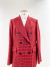 Blazer Carolina Herrera Tweed Vermelho Tam.M