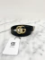 Cinto Gucci Torchon GG Slim Preto Tam.80