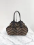Bolsa Salvatore Ferragamo Woven Marrom - Brechó Closet de Luxo