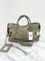 Bolsa Balenciaga Motocross City Bag Cinza na internet