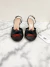 Imagem do Sandália Gucci Malaga Kid Front Knotted Preta 35/36Br