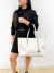 Bolsa Michael Kors Jet Set Saffiano Tote Off White - comprar online