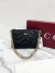 Bolsa Gucci GG Marmont Quilted Pochette With Chain Preta