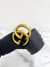 Cinto Gucci GG Marmont Preto Tam.75 - loja online