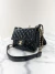 Bolsa Chanel Mini Kiss Lock Double Bag Preta