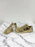 Tênis Prada Downtown Metallic Dourado 39Br na internet
