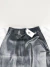 Saia Saint Laurent Rubber Skirt Preta Tam.PP - comprar online