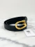 Cinto Gucci G Buckle Preto Tam.85 - Brechó Closet de Luxo