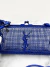 Bolsa Saint Laurent Minaudiere Cage Metal Azul