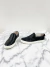 Tênis Gucci GG Supreme Slip On Preto 39/40Br - MASCULINO - Brechó Closet de Luxo