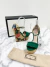 Imagem do Sandália Gucci Suede Raffia Embroidered Floral Verde 33/34Br