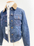 Jaqueta Dolce&Gabbana Denim Shearling Jacket Tam.P na internet