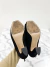 Ankle Boot Miu Miu Suede Platform Preta 38/39Br - Brechó Closet de Luxo