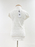 Blusa Chanel Hexagon Logo White Tam.P - loja online