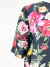 Blusa Dolce&Gabbana Floral Print Preta Tam.M