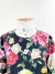 Blusa Dolce&Gabbana Floral Print Preta Tam.M - comprar online