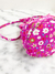 Bolsa Balenciaga Wheel XS Drawstring Bucket Floral Fuchsia