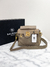 Bolsa Balmain B-Buzz 23 Suede Croco Embossed Marrom - loja online