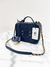 Bolsa Chanel CC Vanity Filigree Small Navy Blue - Brechó Closet de Luxo