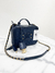 Bolsa Chanel CC Vanity Filigree Small Navy Blue - loja online