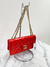 Bolsa Chanel Flap Evening Star Patent Leather Vermelha - comprar online