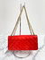 Bolsa Chanel Flap Evening Star Patent Leather Vermelha - comprar online