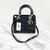Bolsa Dior Lady Dior Medium Quilted Preta