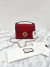 Bolsa Gucci Dollar Interlocking Small Vermelha - loja online
