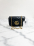 Bolsa Gucci GG Marmont Supermini Preta - Brechó Closet de Luxo