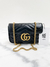 Bolsa Gucci GG Marmont Supermini Preta